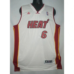 Labron James Miami Heat Adidas Jersey XXL